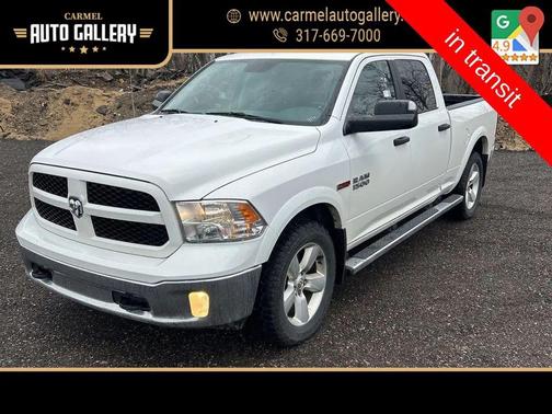 Pearl White 2018 RAM 1500 SLT