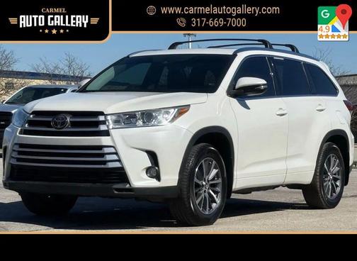 Blizzard Pearl 2018 Toyota Highlander XLE