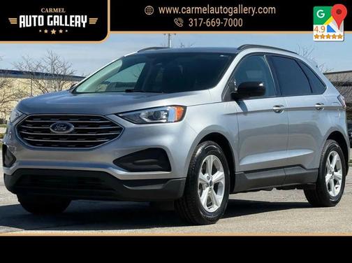 Iconic Silver Metallic 2021 Ford Edge SE