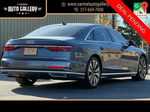 Monsoon Gray Metallic 2020 Audi A8 L 60