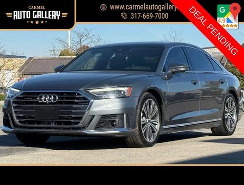 Monsoon Gray Metallic 2020 Audi A8 L 60