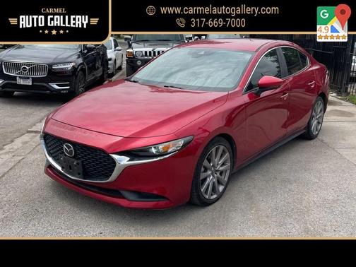 Soul Red Crystal Metallic 2020 Mazda Mazda3 FWD w/Select Package