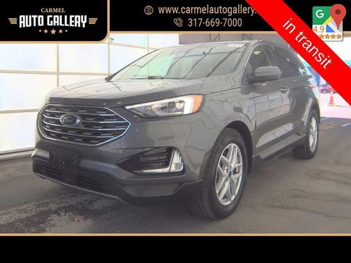 Gray Metallic 2021 Ford Edge SEL