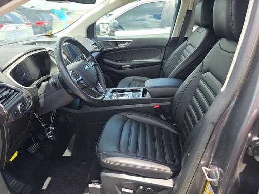 Gray Metallic 2021 Ford Edge SEL