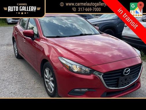 Red Metallic 2017 Mazda Mazda3 Sport