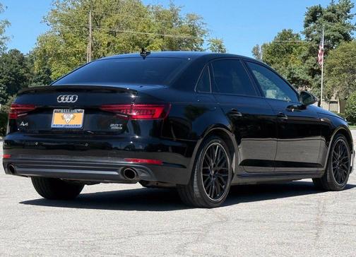 Brilliant Black 2018 Audi A4 2.0T Premium Plus