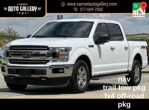 Oxford White 2018 Ford F-150 XLT