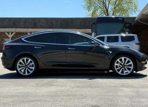 Solid Black 2018 Tesla Model 3 Long Range