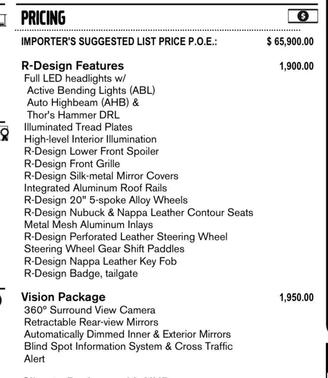 2017 Volvo XC90 Hybrid T8 R-Design