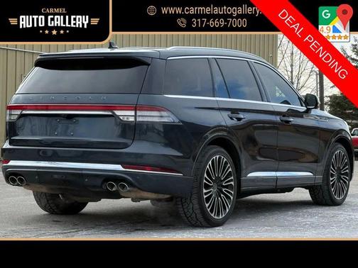 Flight Blue 2021 Lincoln Aviator Black Label AWD