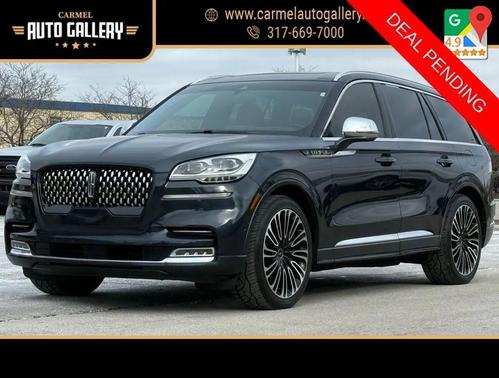 Flight Blue 2021 Lincoln Aviator Black Label AWD