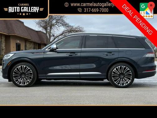 Flight Blue 2021 Lincoln Aviator Black Label AWD