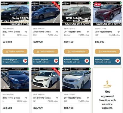 2018 Toyota Sienna XLE