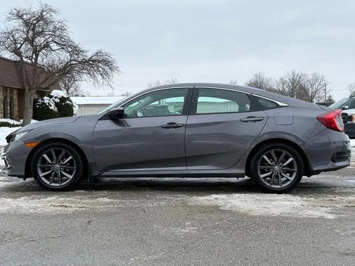 Modern Steel Metallic 2020 Honda Civic EX-L