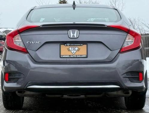 Modern Steel Metallic 2020 Honda Civic EX-L