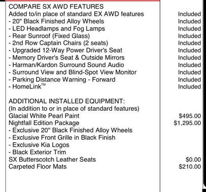 2021 Kia Telluride SX