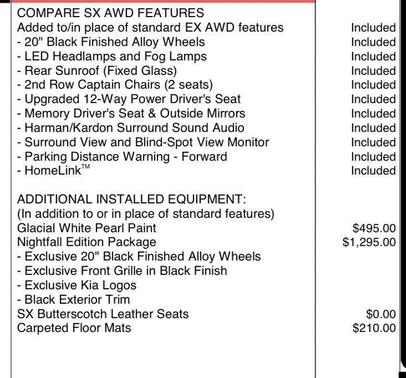 2021 Kia Telluride SX