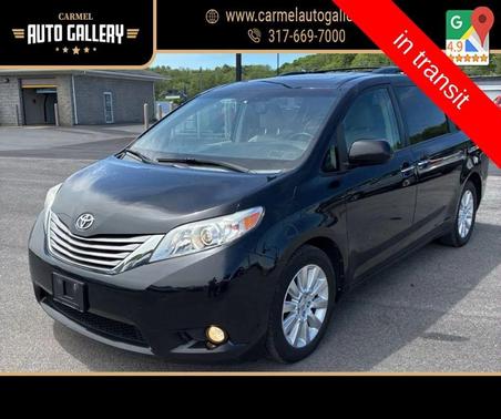 Attitude Black Metallic 2015 Toyota Sienna XLE Premium