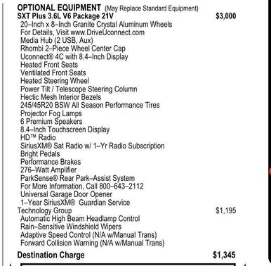 2018 Dodge Challenger SXT