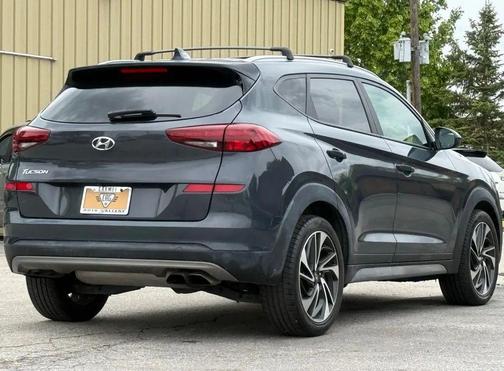 Dusk Blue 2021 Hyundai TUCSON Sport