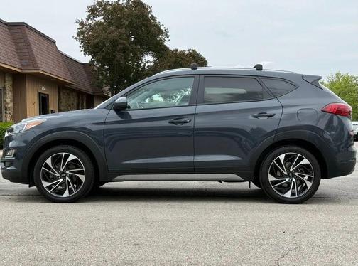 Dusk Blue 2021 Hyundai TUCSON Sport