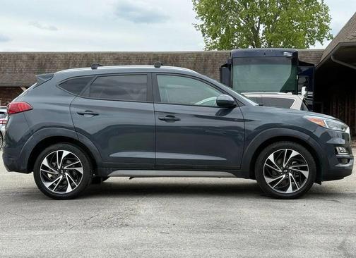 Dusk Blue 2021 Hyundai TUCSON Sport