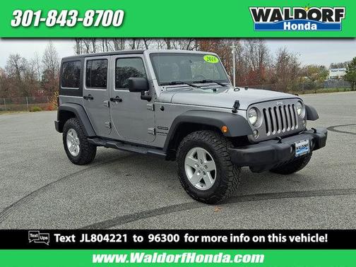 2018 Jeep Wrangler JK Unlimited Sport