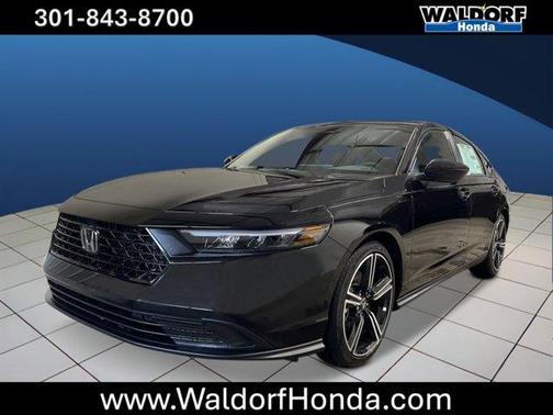 Crystal Black Pearl 2026 Honda Accord Hybrid Sport
