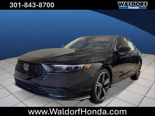 Crystal Black Pearl 2026 Honda Accord Hybrid Sport