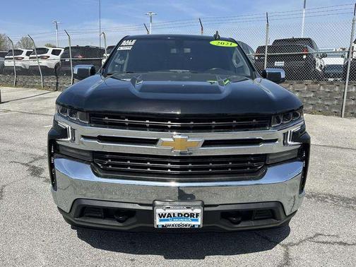 Mosaic Black Metallic 2021 Chevrolet Silverado 1500 LT