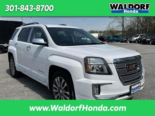Summit White 2017 GMC Terrain Denali