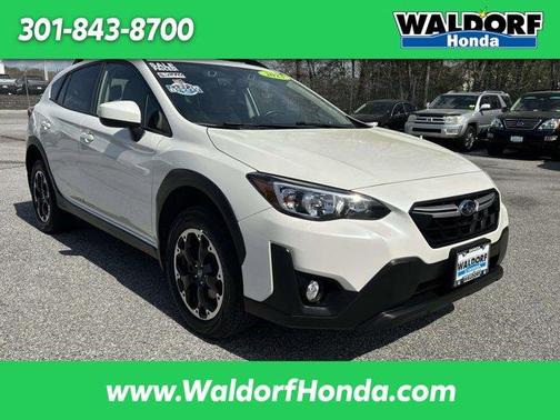 Crystal White Pearl 2023 Subaru Crosstrek Premium