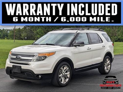 Oxford White 2013 Ford Explorer XLT