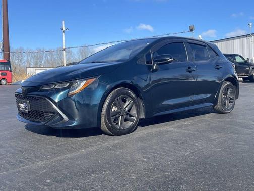 Galactic Aqua Mica 2019 Toyota Corolla SE