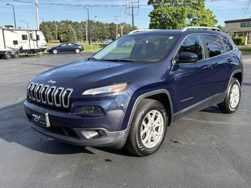 True Blue Pearlcoat 2015 Jeep Cherokee Latitude