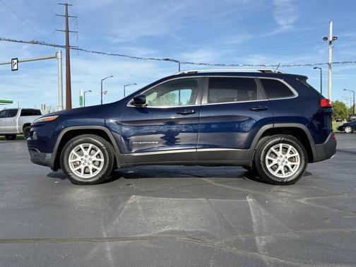 True Blue Pearlcoat 2015 Jeep Cherokee Latitude
