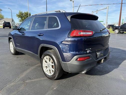 True Blue Pearlcoat 2015 Jeep Cherokee Latitude