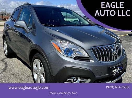 Satin Steel Gray Metallic 2015 Buick Encore Leather
