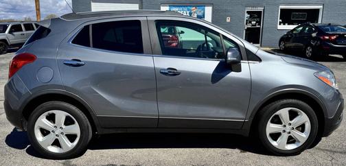 Satin Steel Gray Metallic 2015 Buick Encore Leather