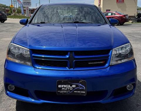 Blue Streak Pearlcoat 2013 Dodge Avenger SXT
