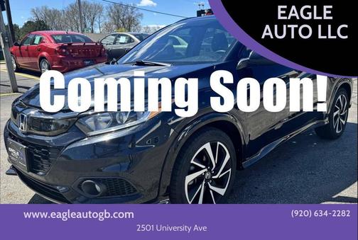 Crystal Black Pearl 2020 Honda HR-V 2WD Sport