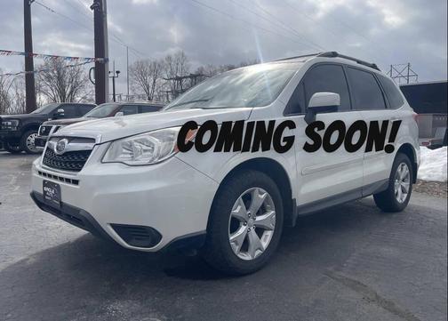 Satin White Pearl 2015 Subaru Forester 2.5i Premium