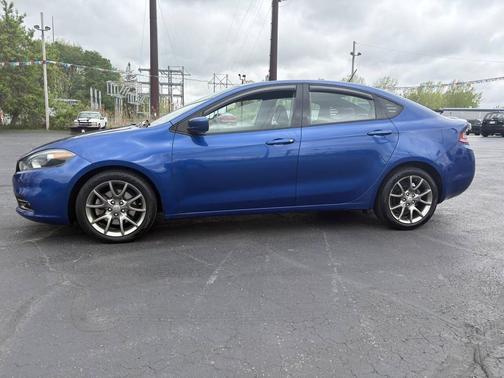 Blue Streak Pearlcoat 2014 Dodge Dart SXT