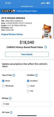 2018 Nissan Armada SL