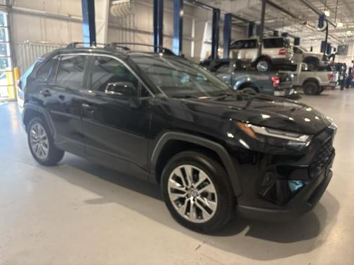 Midnight Black Metallic 2022 Toyota RAV4 XLE PREMIUM