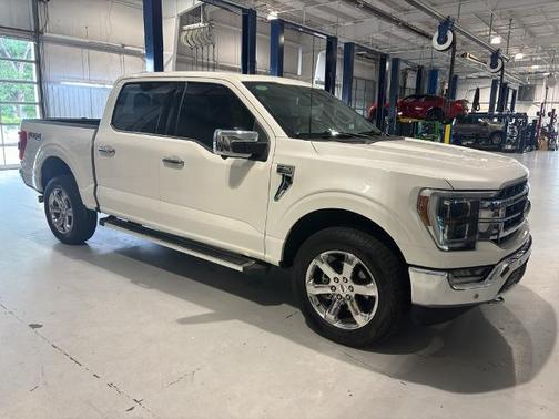 STAR WHITE METALLIC TRICOAT 2023 Ford F-150