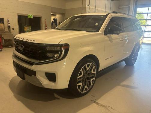 STAR WHITE MET TRI-COAT 2025 Ford Expedition PLATINUM