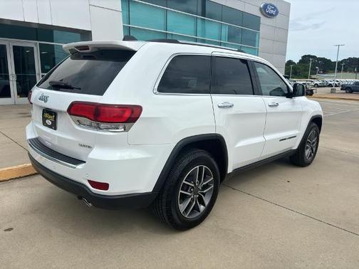 Bright White Clearcoat 2020 Jeep Grand Cherokee LIMITED