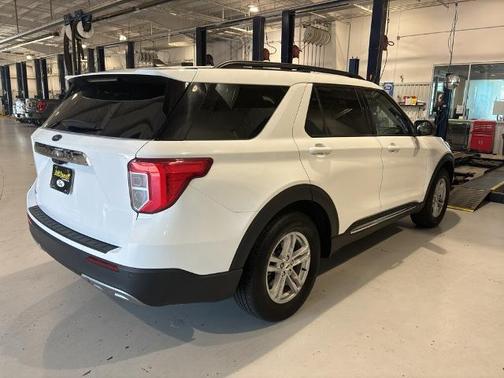 OXFORD WHITE 2023 Ford Explorer XLT