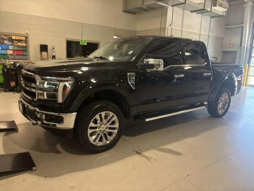 AGATE BLACK METALLIC 2025 Ford F-150 LARIAT